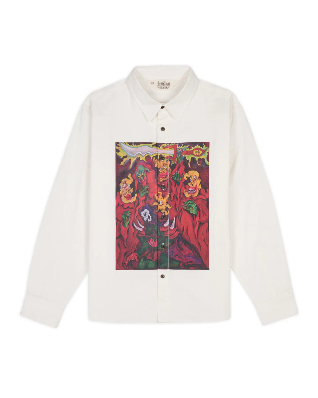 MYTHIC STAR OXFORD SHIRT｜WHITE