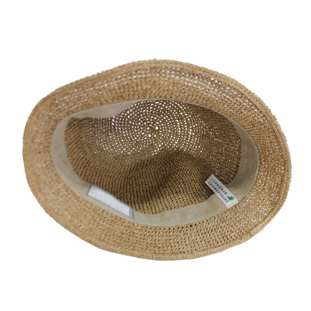 DETOURS RAFFIA HAT｜NAT