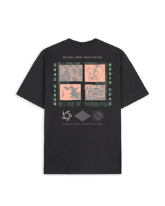 NEURO T-SHIRT｜WASHED BLACK