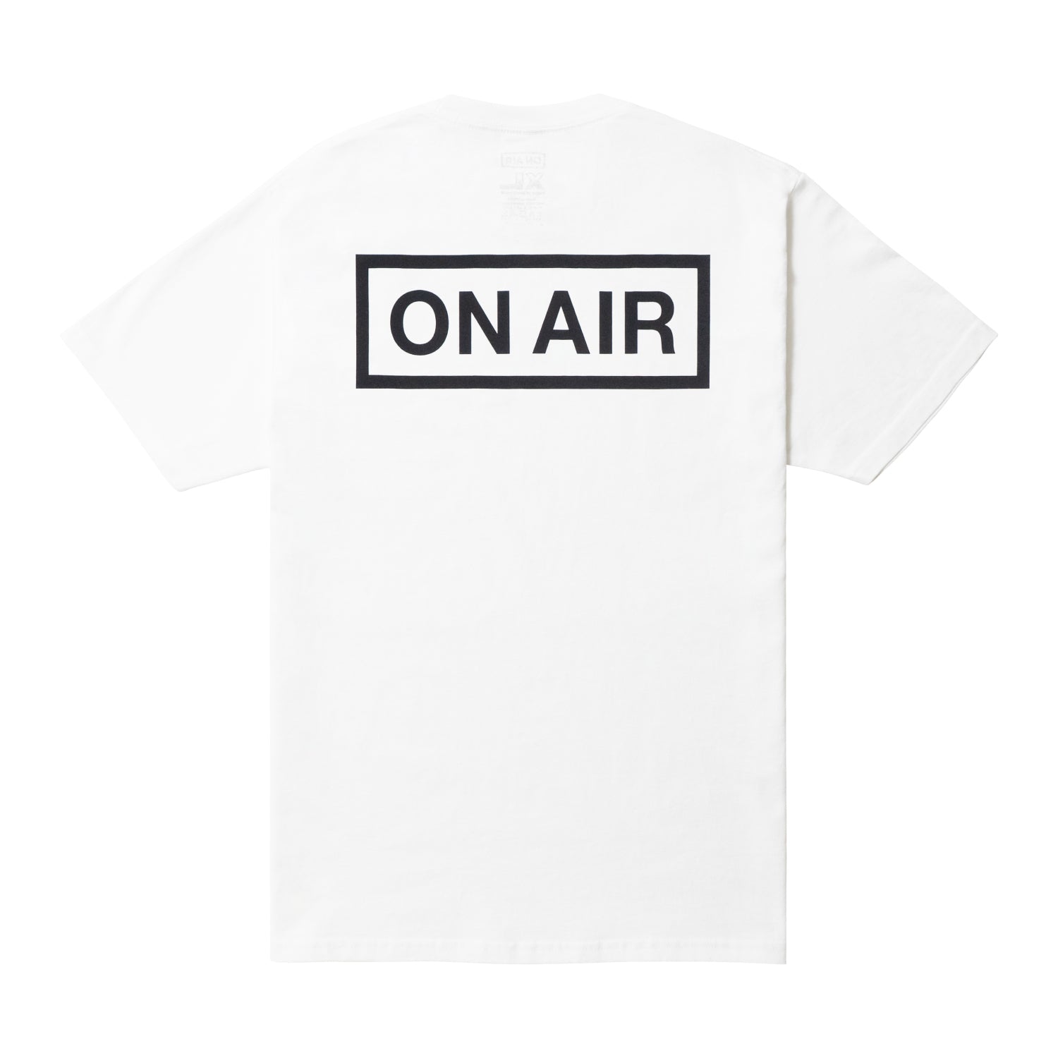 ON AIR BASIC LOGO S/SL TEE ｜WHITE