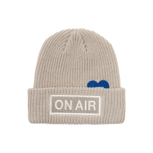 ON AIR BASIC LOGO CUFF BEANIE｜SAND STONE