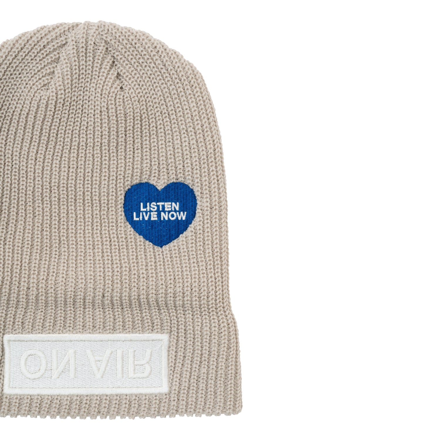 ON AIR BASIC LOGO CUFF BEANIE｜SAND STONE
