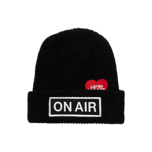 ON AIR BASIC LOGO CUFF BEANIE｜BLACK