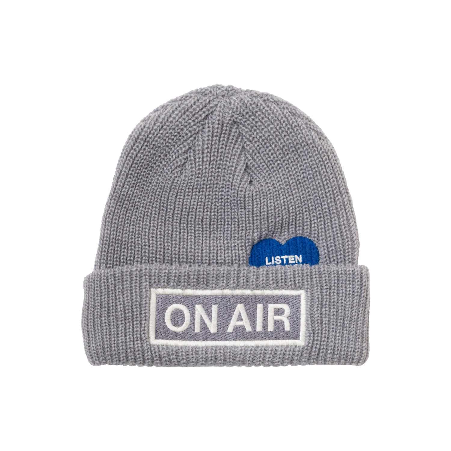 ON AIR BASIC LOGO CUFF BEANIE｜GREY