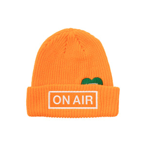 ON AIR BASIC LOGO CUFF BEANIE｜SEFETY ORANGE