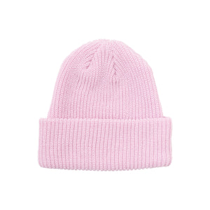 ON AIR BASIC LOGO CUFF BEANIE｜PINK