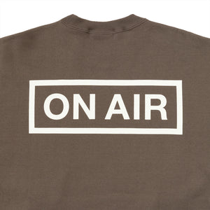 ON AIR BASIC LOGO HEAVYWEIGHT FLEECE CREW｜O.D.