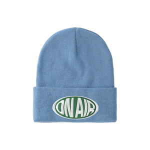 ON AIR OVAL LOGO PLAIN KNIT HAT｜SKY BLUE