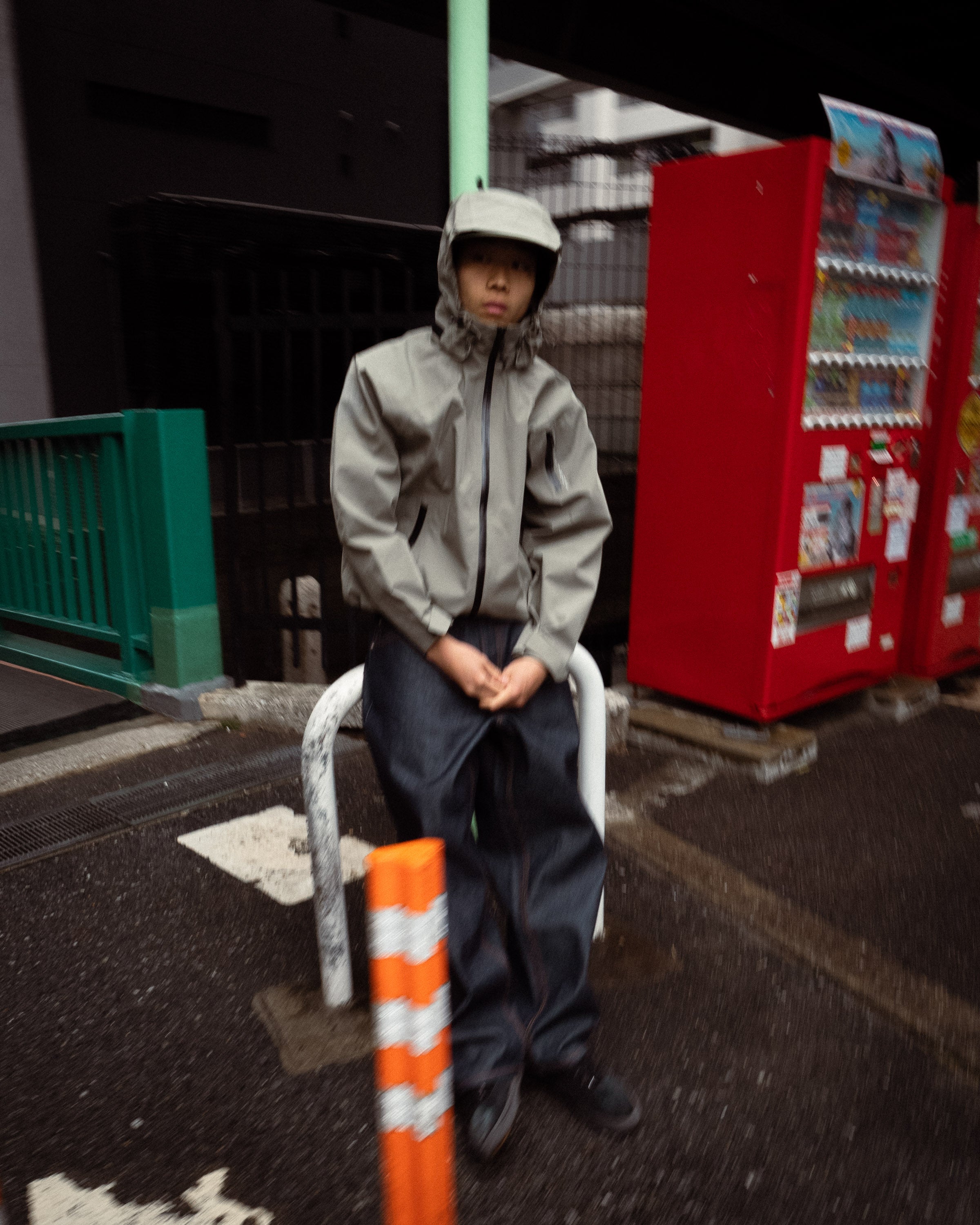 PRAGMATECH PAVEMENT JACKET｜MIST GREEN