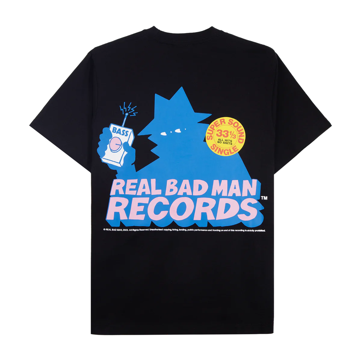 RBM RECORDS  T-SHIRT｜BLACK