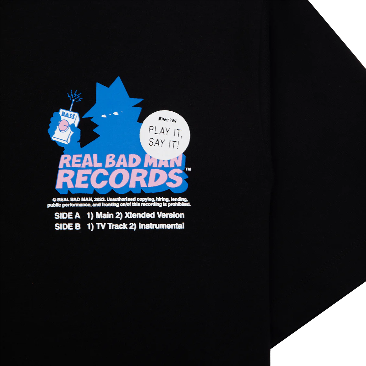 RBM RECORDS  T-SHIRT｜BLACK