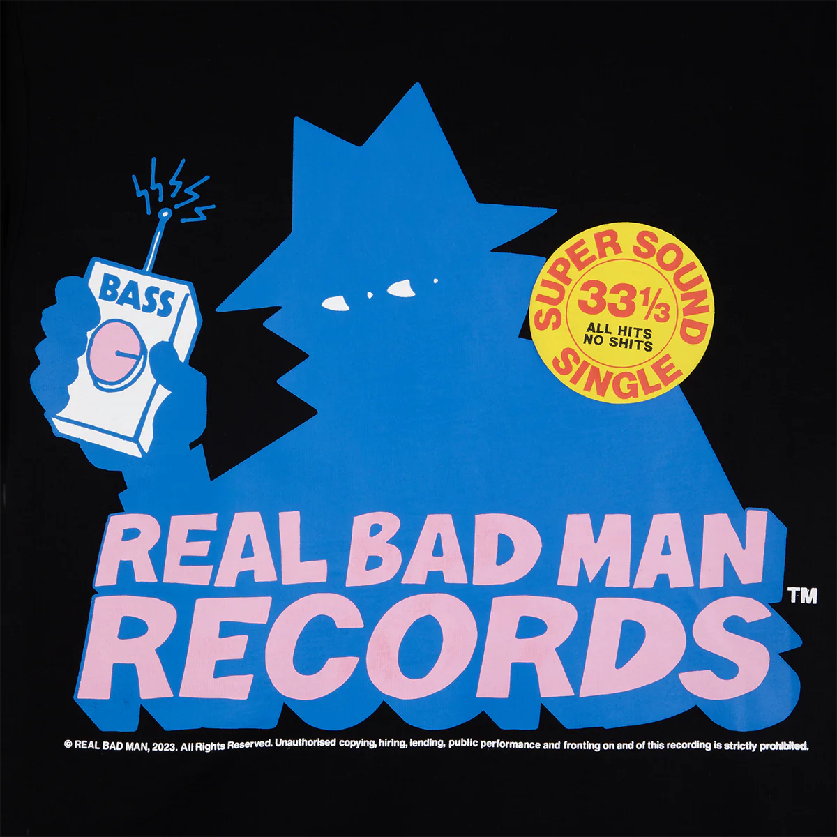 RBM RECORDS  T-SHIRT｜BLACK
