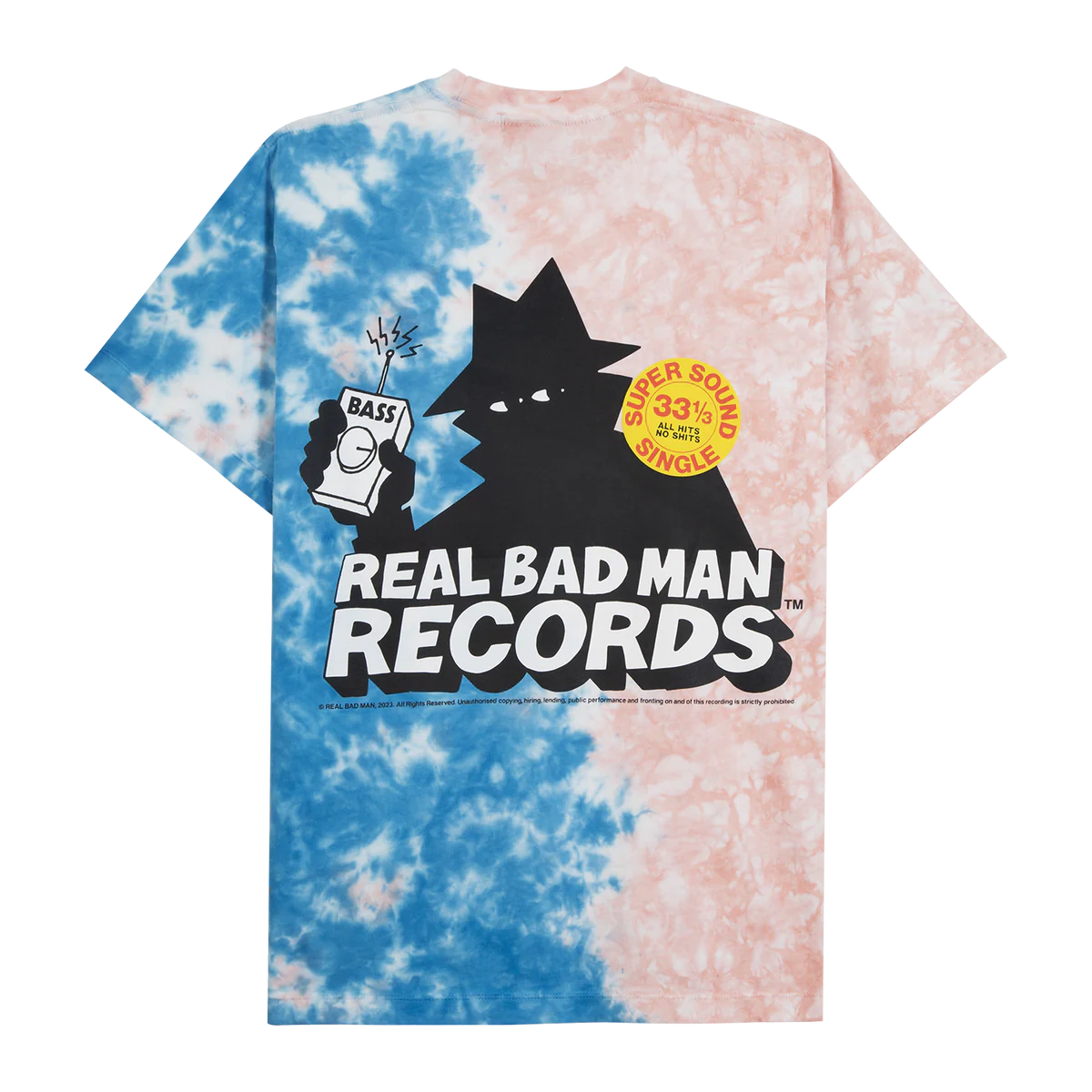 RBM RECORDS  T-SHIRT｜PINK CORAL