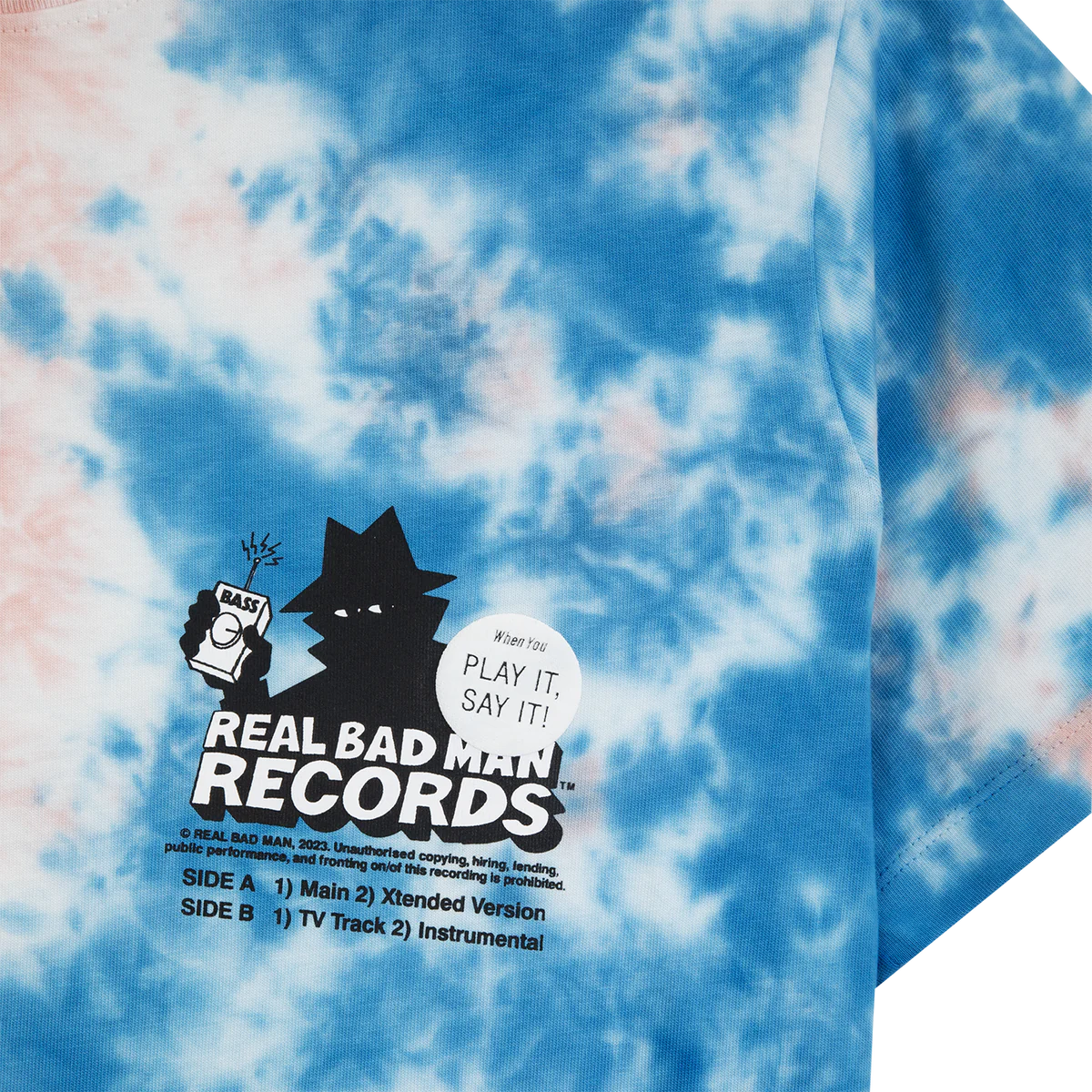 RBM RECORDS  T-SHIRT｜PINK CORAL