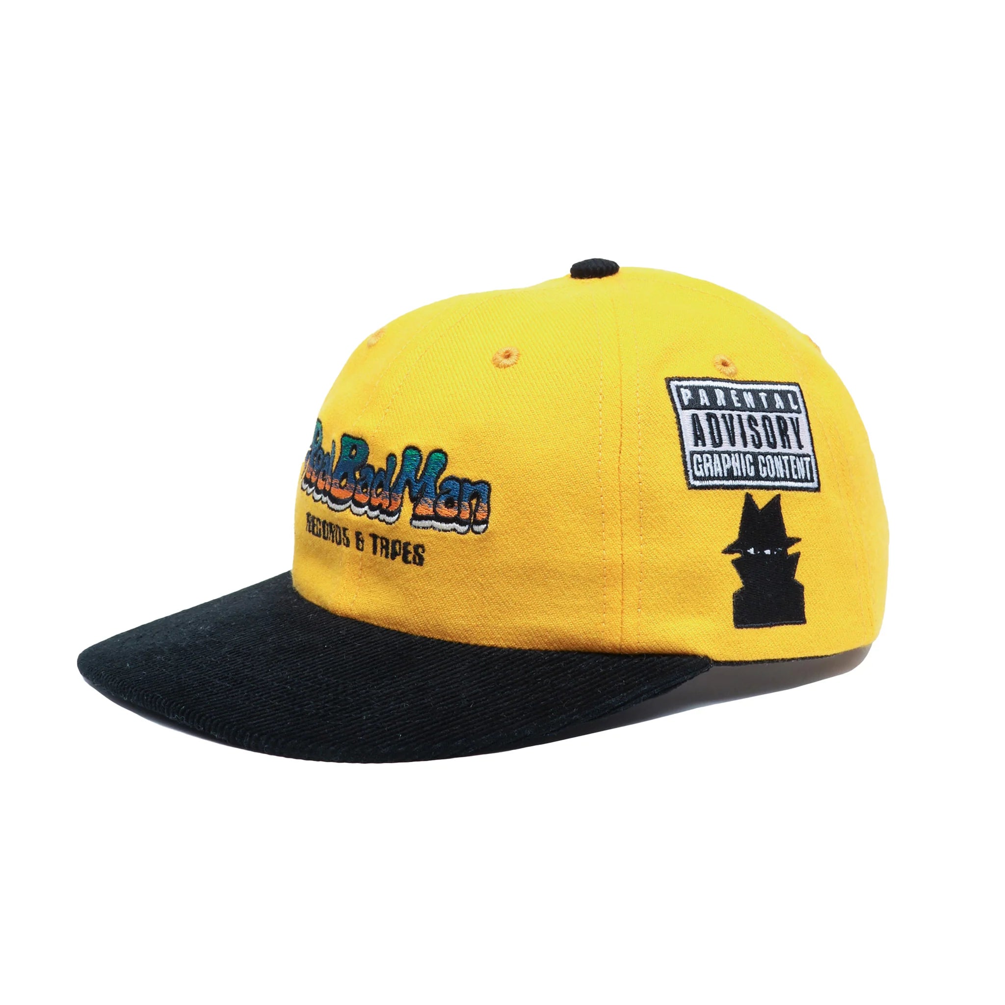 RECORDS & TAPES HAT｜YELLOW