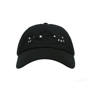 Spirit 6 Panel Hat｜Black/White