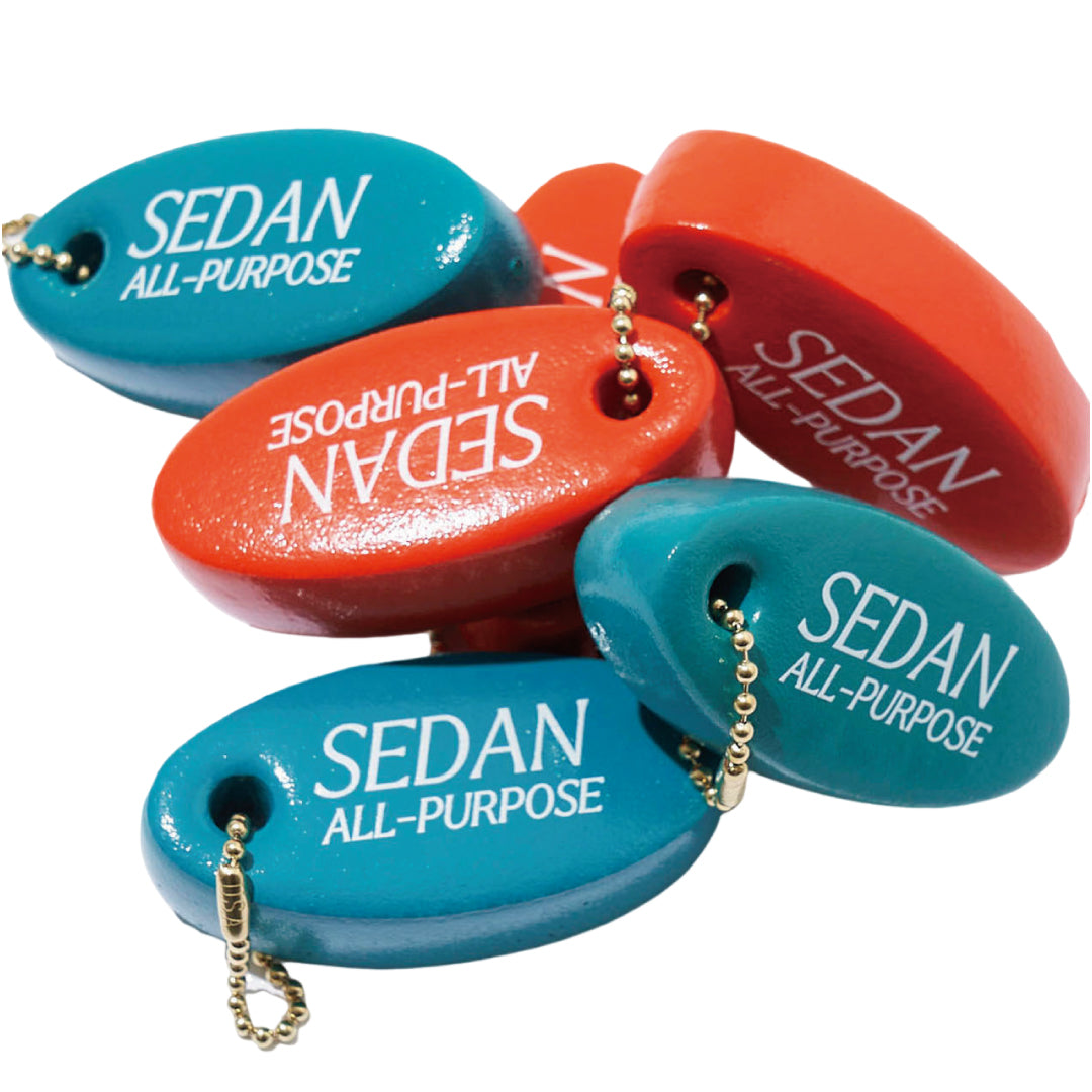 OVAL LOGO KEY FLOAT｜ORANGE