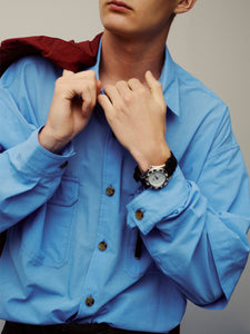 CONVERTIBLE WORK SHIRT｜BLUE