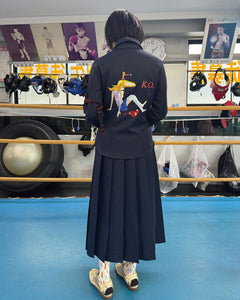 BOXING K.O NAVY SHIRT｜NAVY