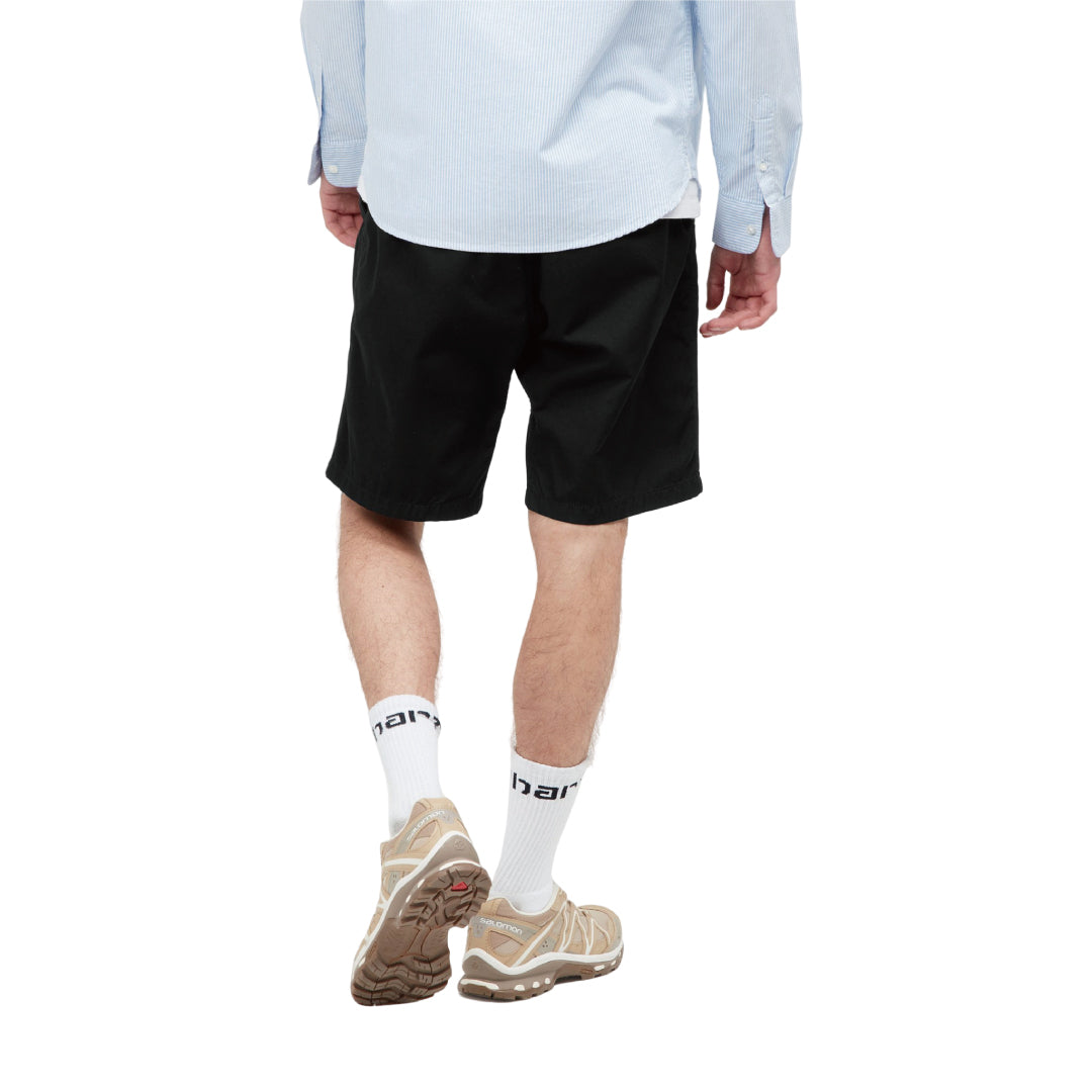 CLOVER SHORT｜BLACK （STONE  WASHED）