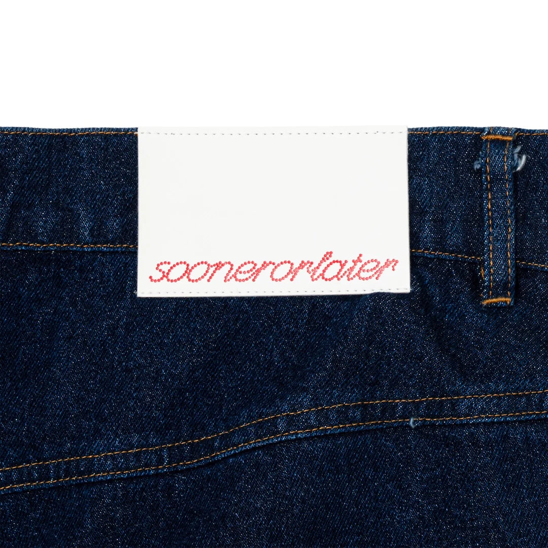 GURU GURU DENIM SHORT｜INDIGO – NOU-KON