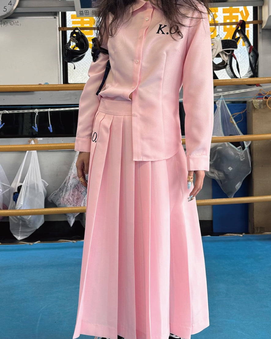 BOXING K.O PINK SHIRT｜PINK