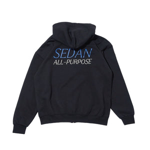 OG LOGO FULL ZIP HOODIE｜BLACK
