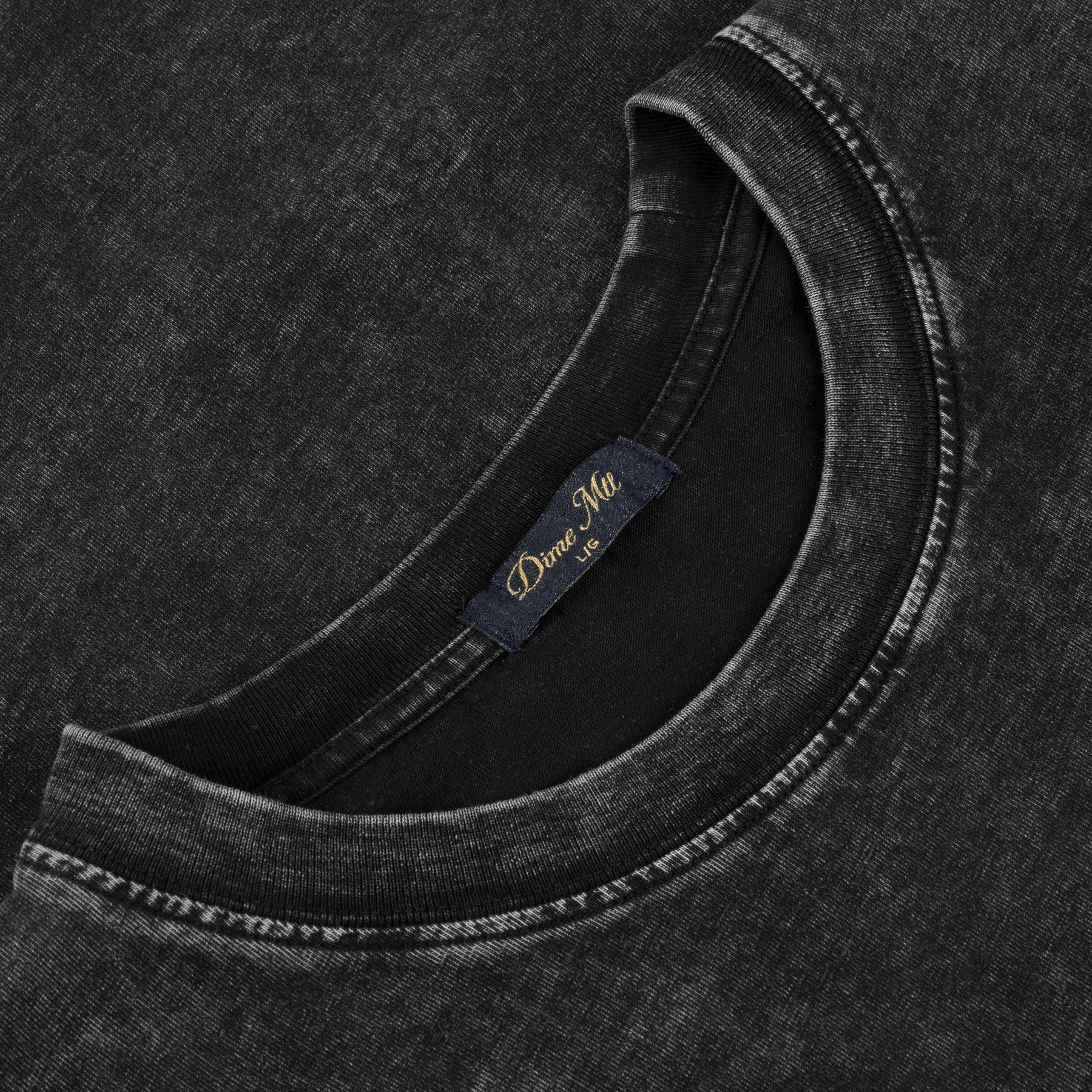 CLASSIC SMALL LOGO T-SHIRT｜FADED BLACK