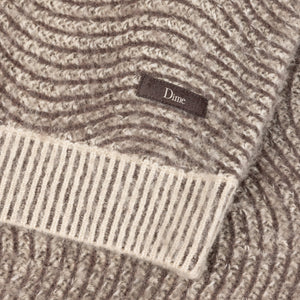 MOHAIR WAVE KNIT｜CAMEL