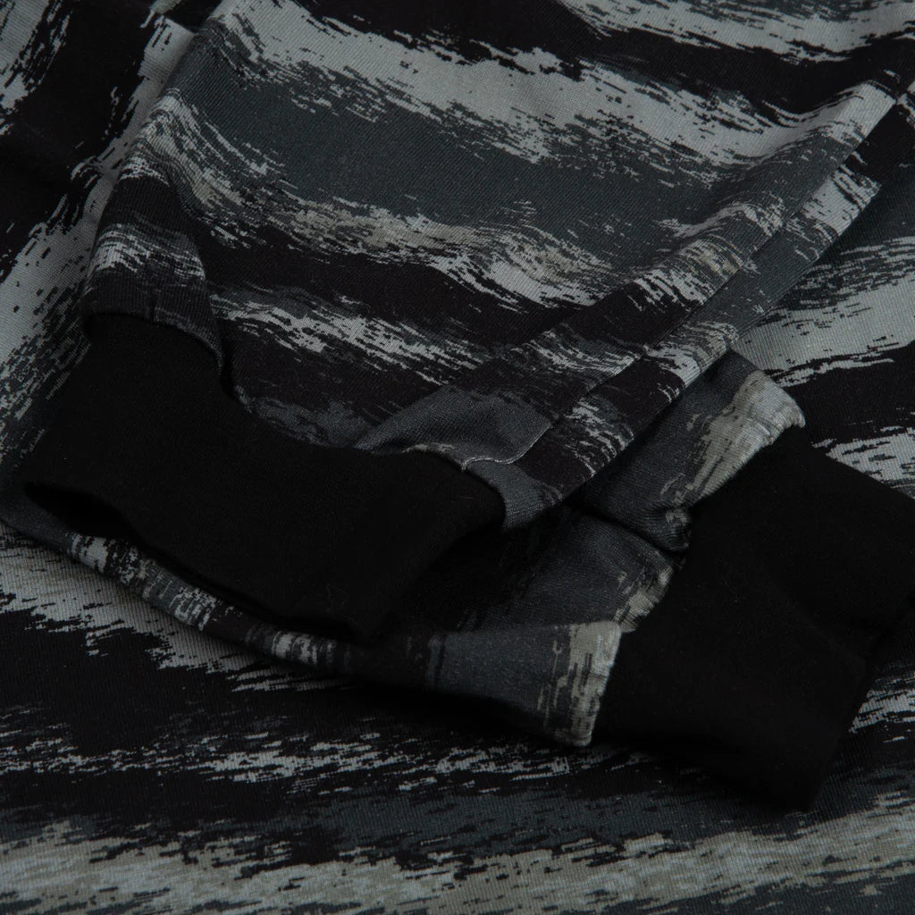 BRUSHSTROKE LS SHIRT｜HUNTER GREEN