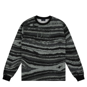 BRUSHSTROKE LS SHIRT｜HUNTER GREEN