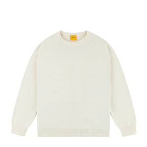 TONAL LIGHT KNIT｜OFF WHITE
