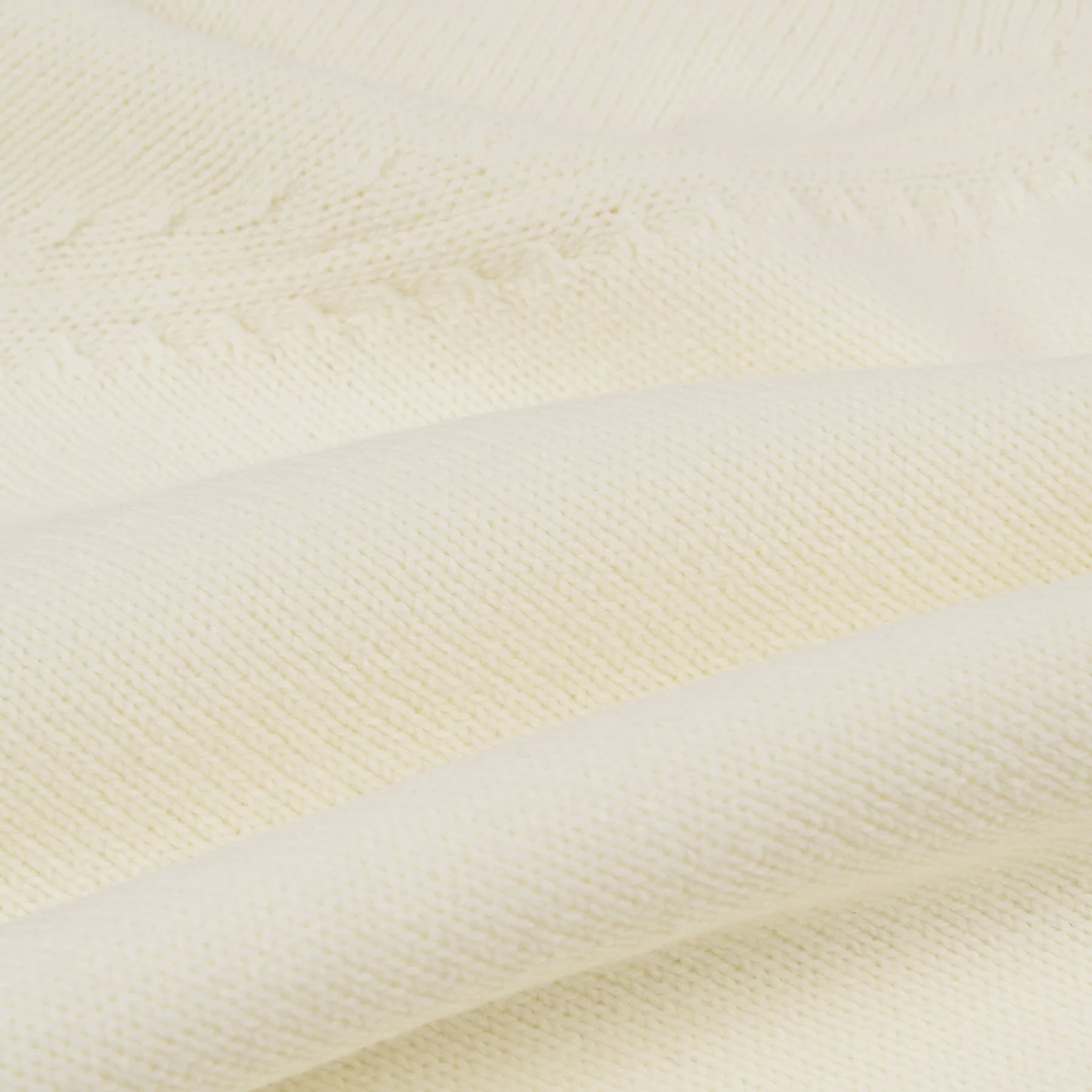 TONAL LIGHT KNIT｜OFF WHITE