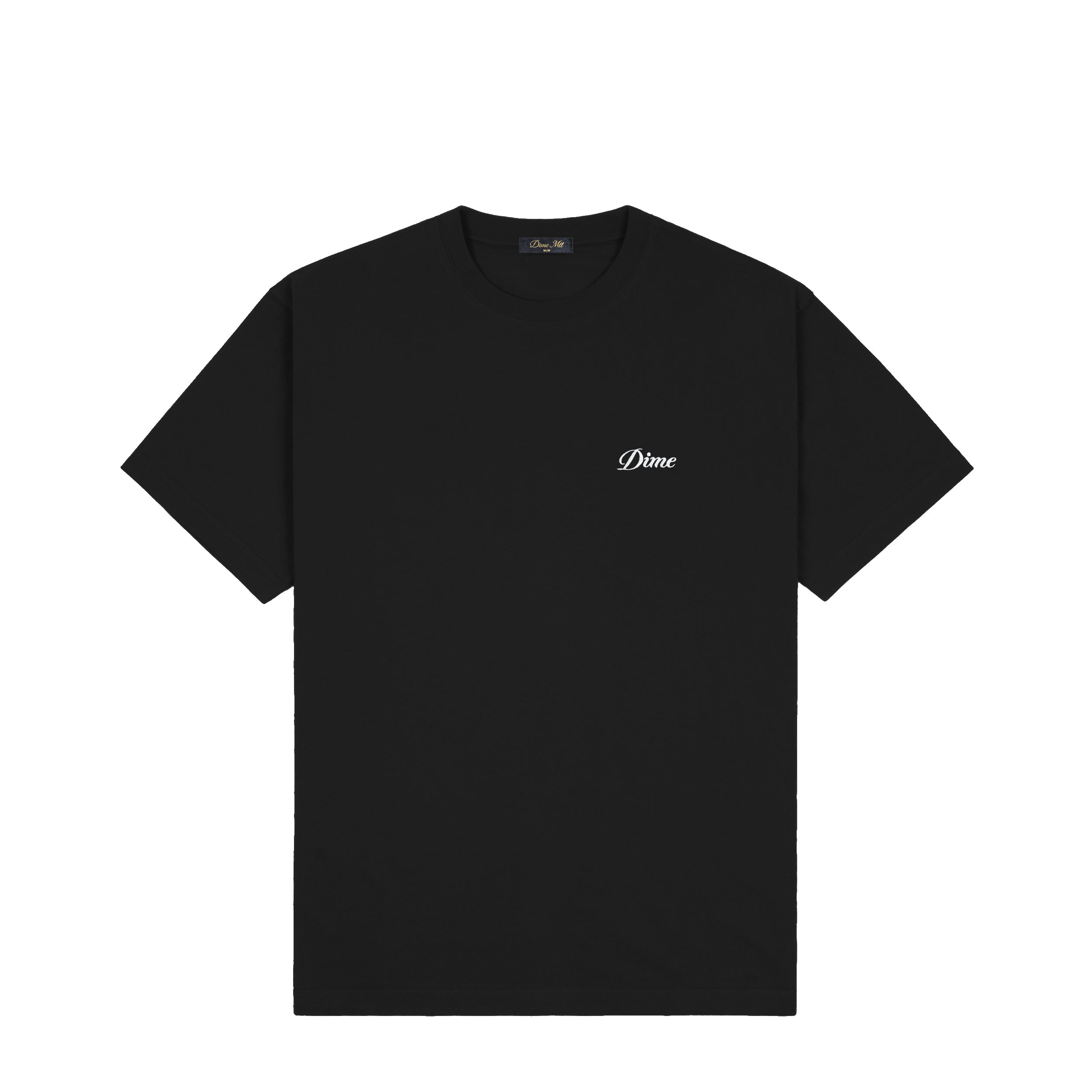 CURSIVE SMALL LOGO T-SHIRT｜BLACK