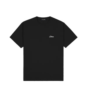 CURSIVE SMALL LOGO T-SHIRT｜BLACK