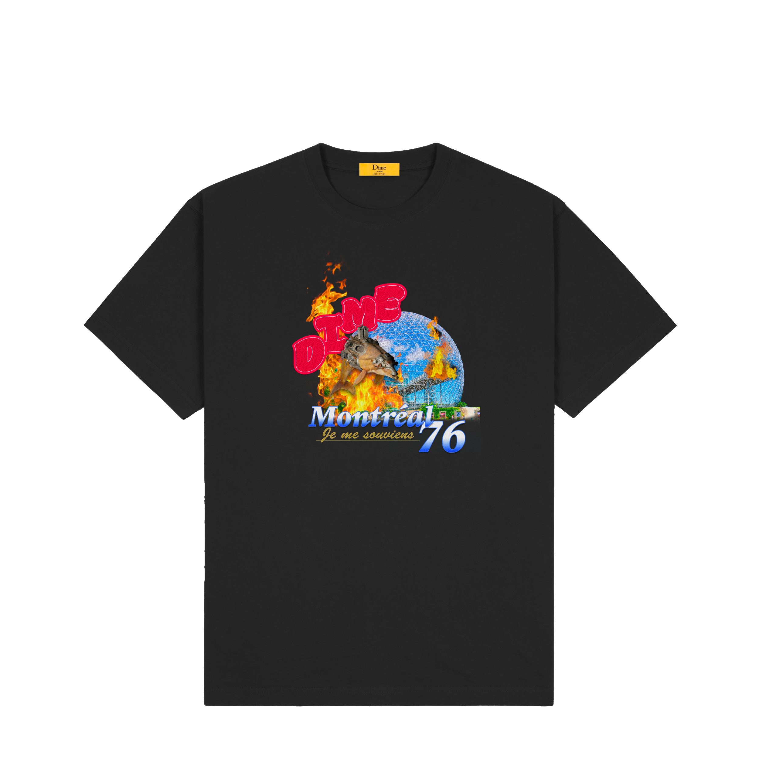 BIOSPHERE T-SHIRT｜BLACK