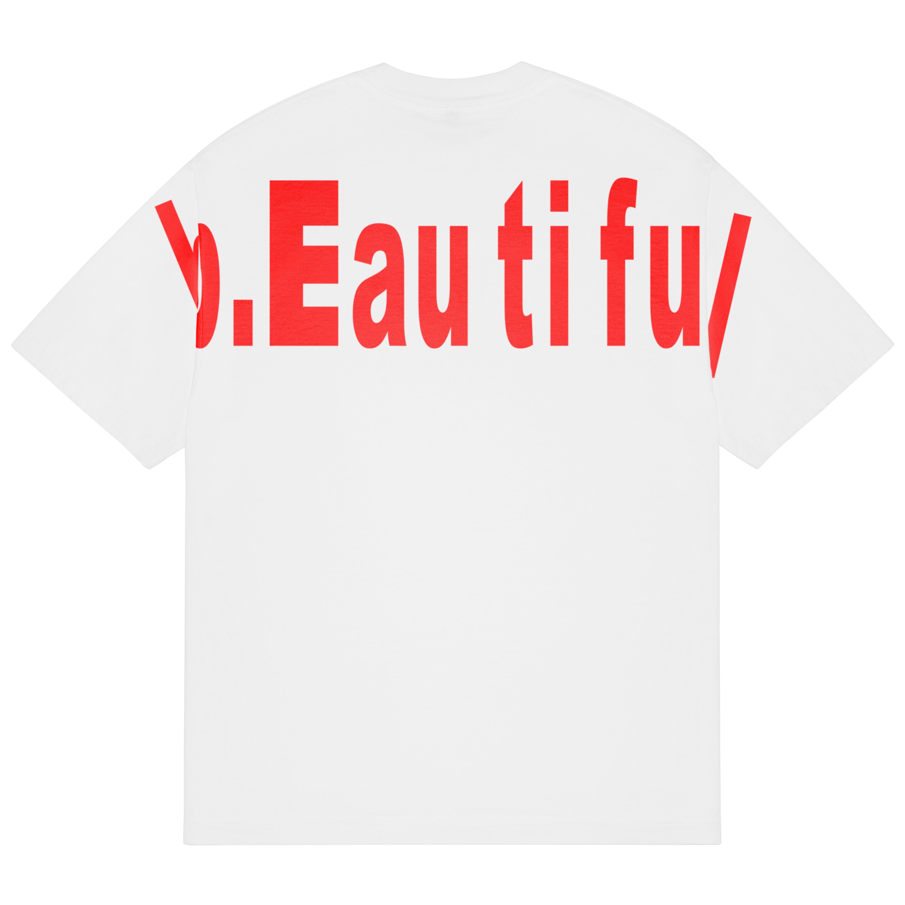 Biru T-Shirt ｜White