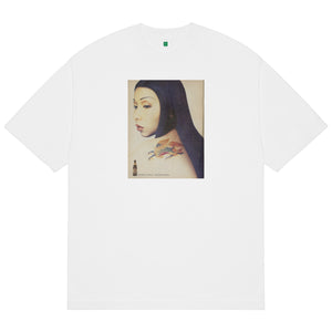 Biru T-Shirt ｜White