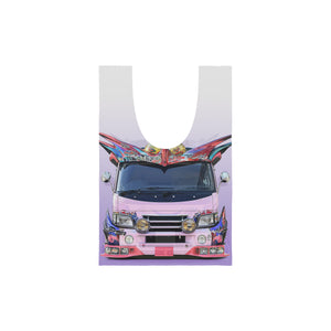 DEKOTORA REUSABLE MINI BAG｜PURPLE / GREEN