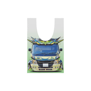DEKOTORA REUSABLE MINI BAG｜PURPLE / GREEN