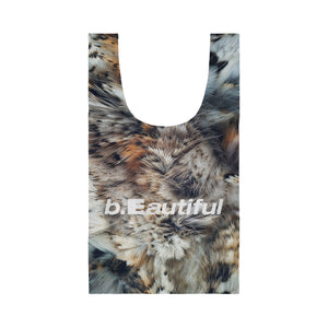 Faux Fur Reusable Bag｜Beige