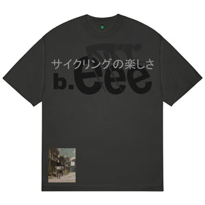 Joy of Cycling T-Shirt ｜Vintage Black