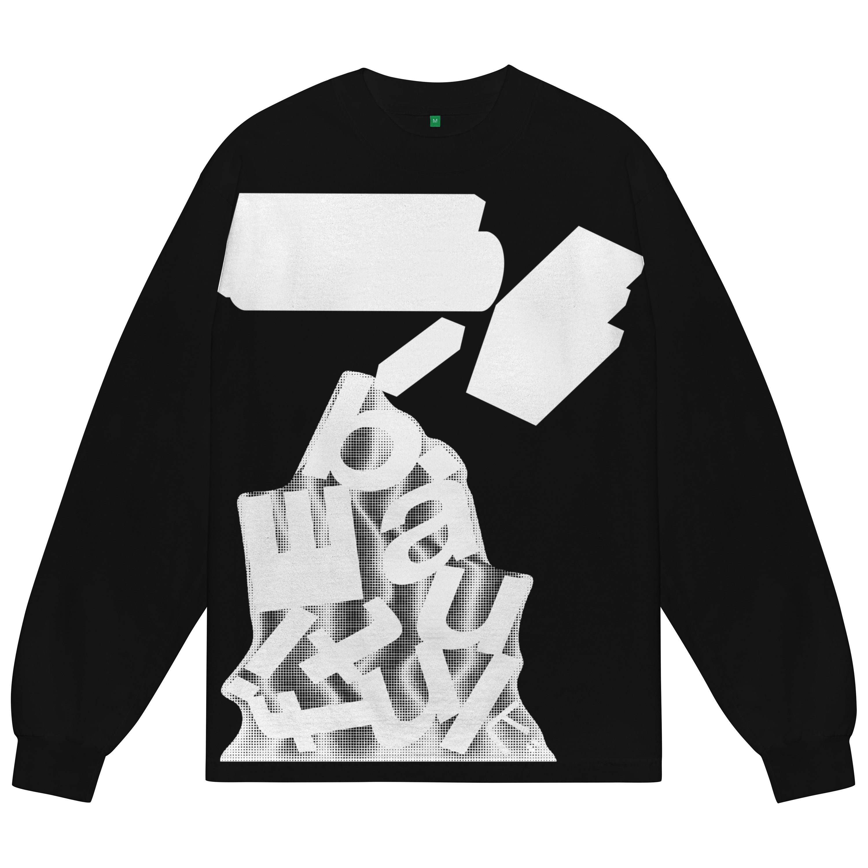 b.Eautiful x Kenichi Kuromaru Net LS Shirt ｜Black