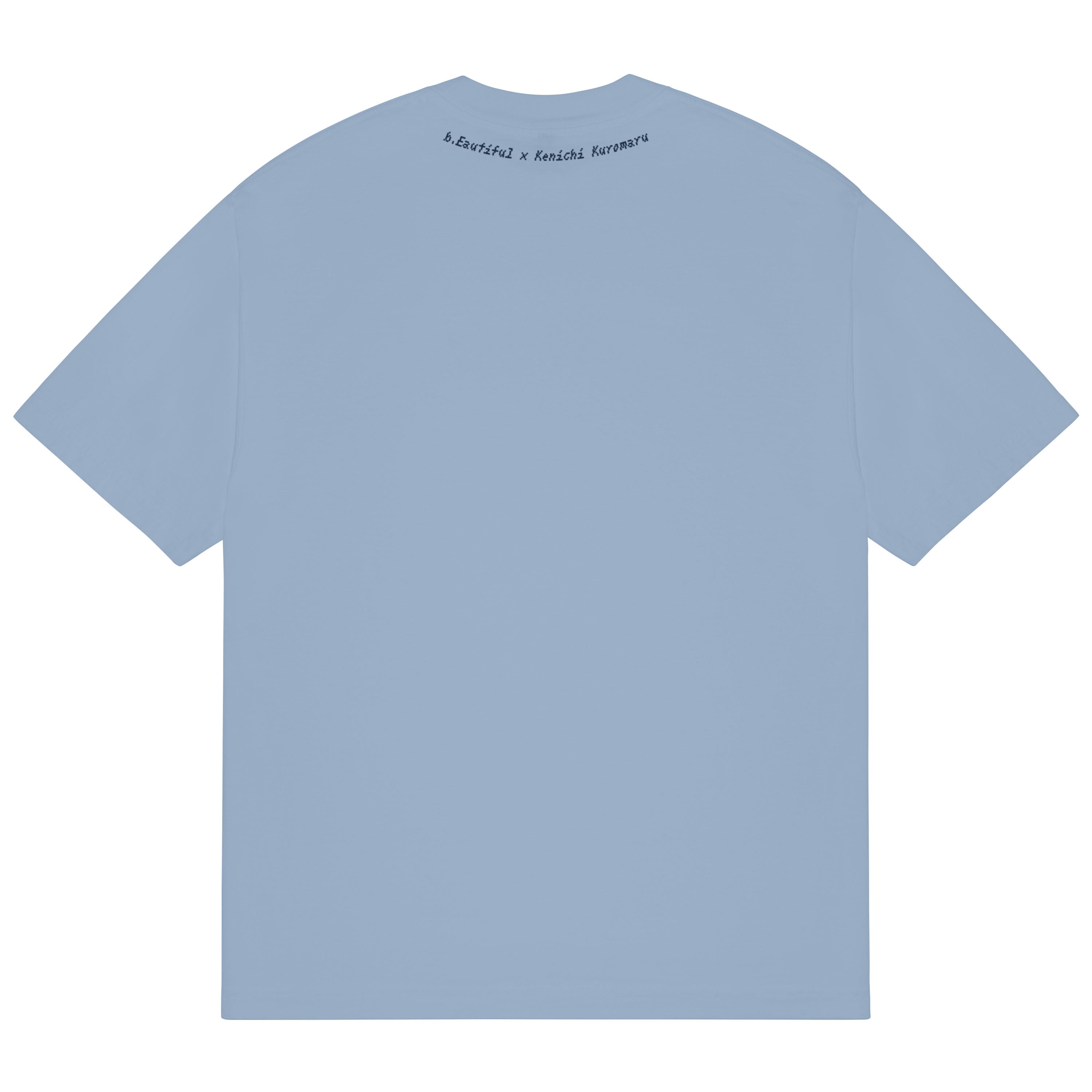 b.Eautiful x Kenichi Kuromaru UFO T-Shirt ｜Light Blue