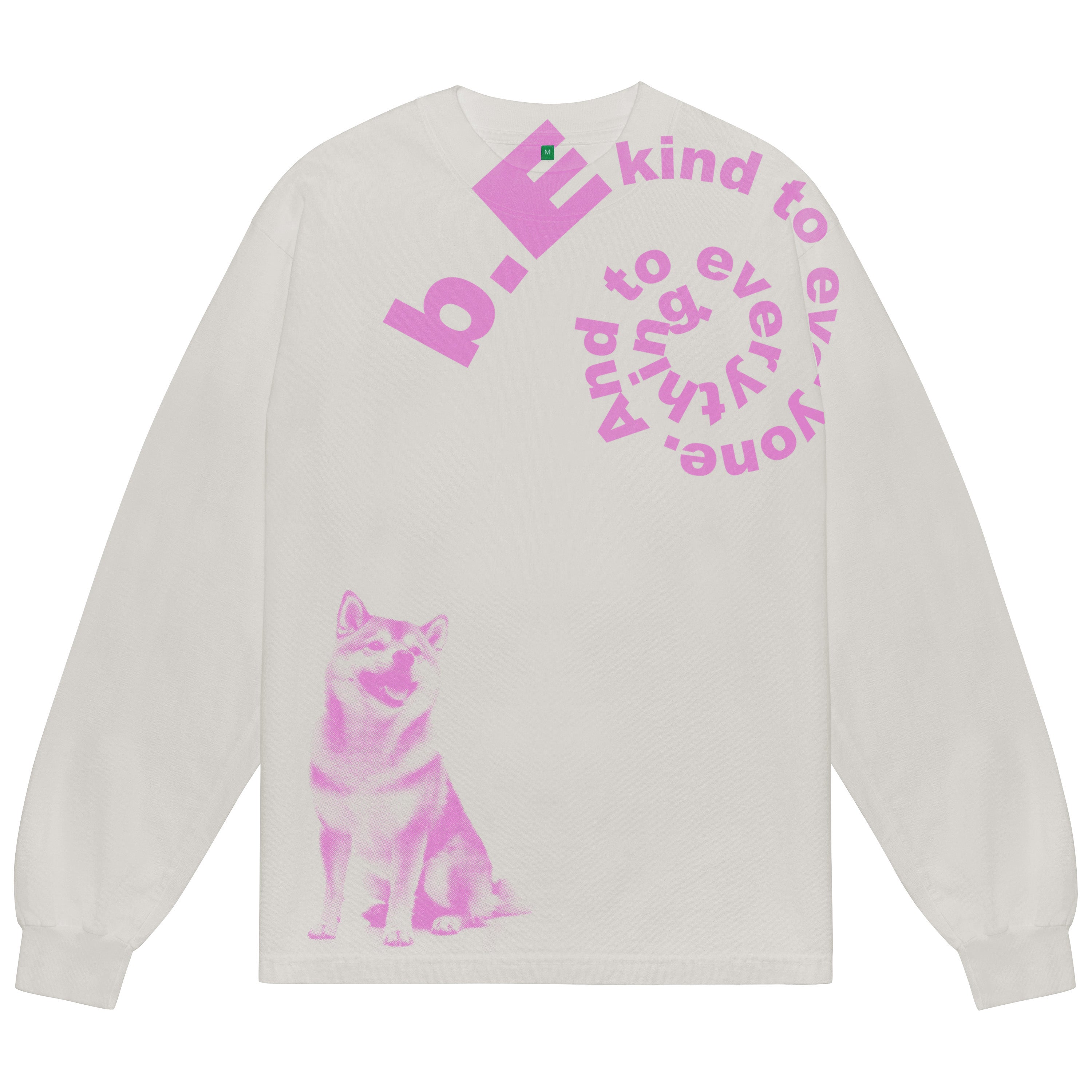SHIBA LS SHIRT｜CEMENT