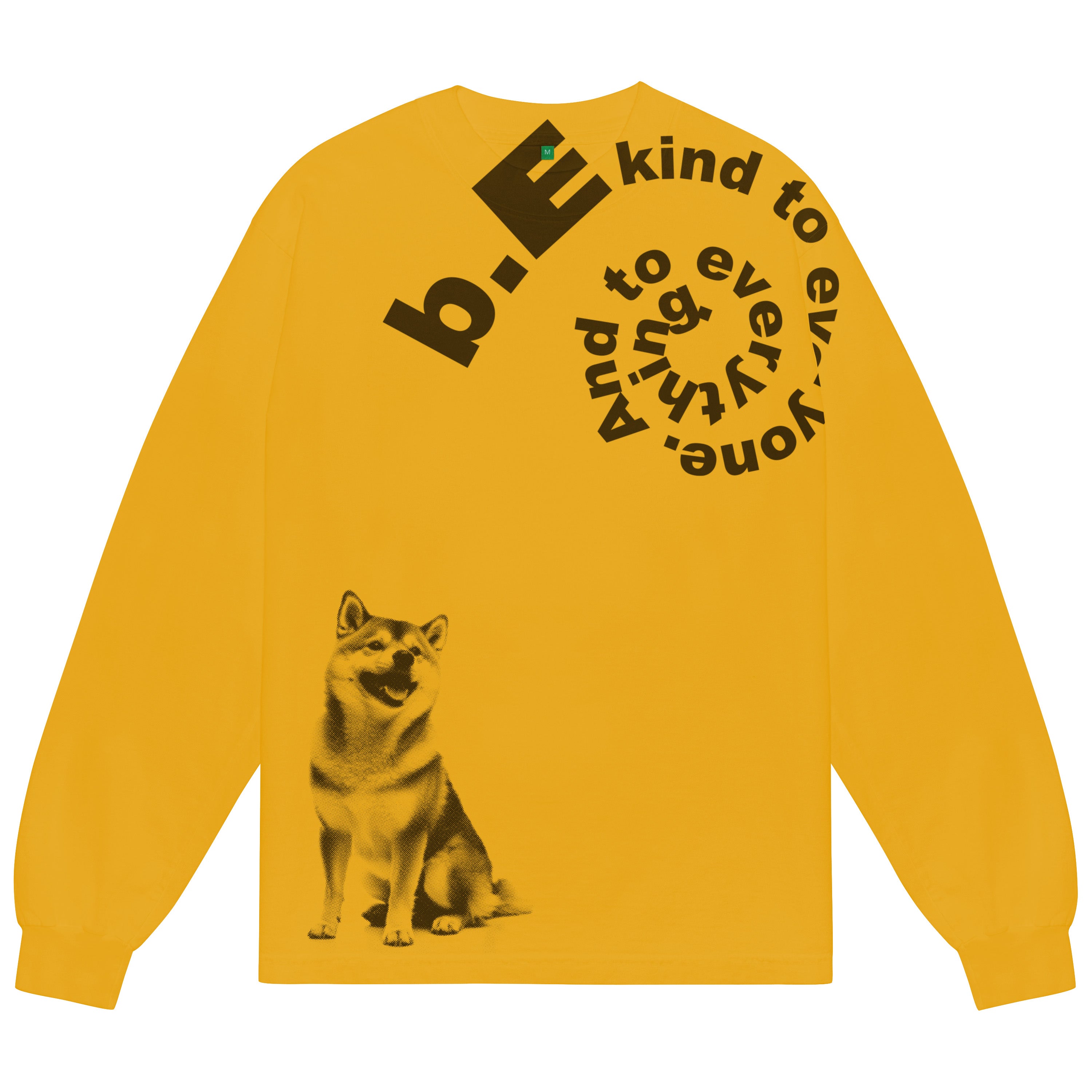 SHIBA LS SHIRT｜GOLD