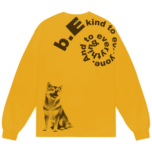 SHIBA LS SHIRT｜GOLD