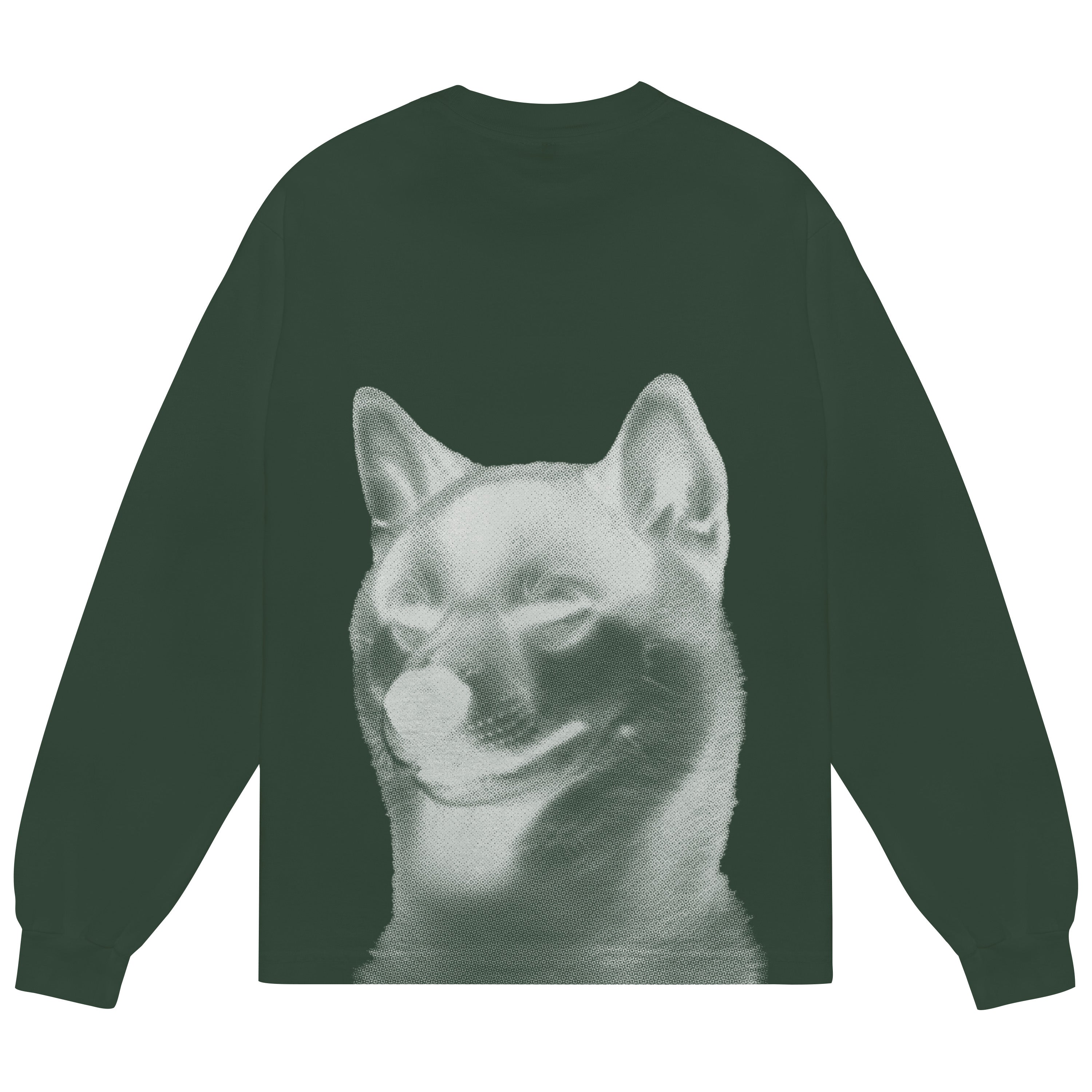 SHIBA LS SHIRT｜GREEN