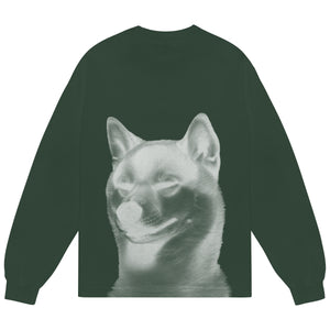 SHIBA LS SHIRT｜GREEN