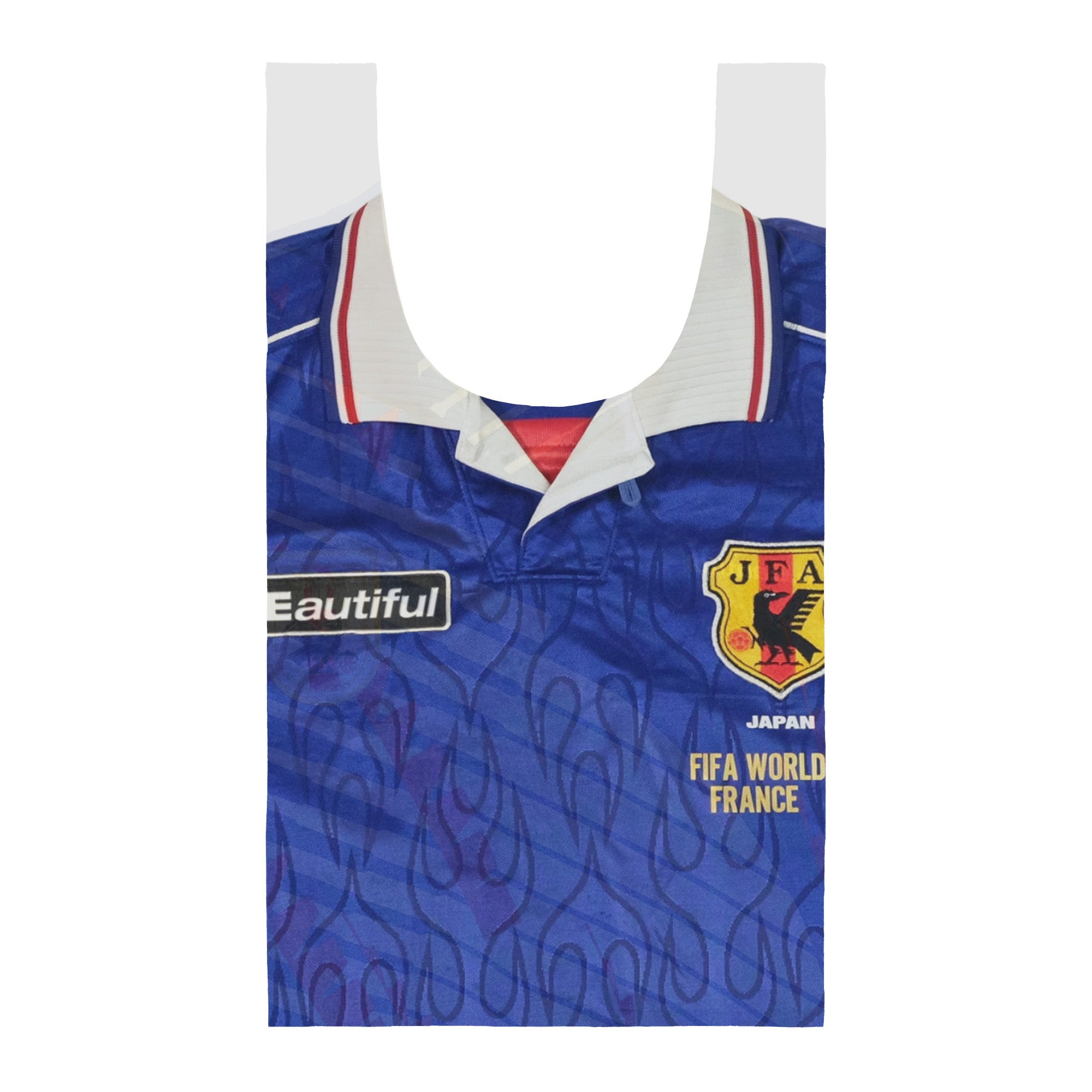 SOCCER JERSEY REUSABLE XL BAG｜BLUE / WHITE